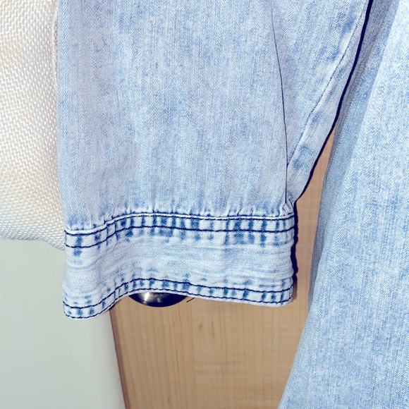 Celebrity Pink Jeans Stonewashed Denim Midi Dress - Picture 6 of 12